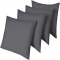 NiagaraSleepSolution 4 Pack Waterproof Pillow Protectors Standard 20x26 Inches Smooth Zipper Encasement Covers Quiet Cases Set 4 Pack 26 in…
