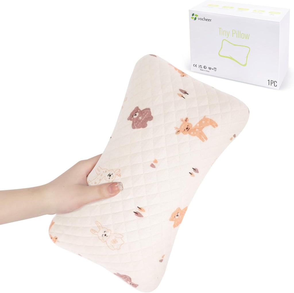 vocheer Small Pillows for Sleeping, 11"x 7" Mini Travel Pillow, Tiny Pillows for Neck, Wrist, Lumbar and Knee, Pets Pillow, Cotton…