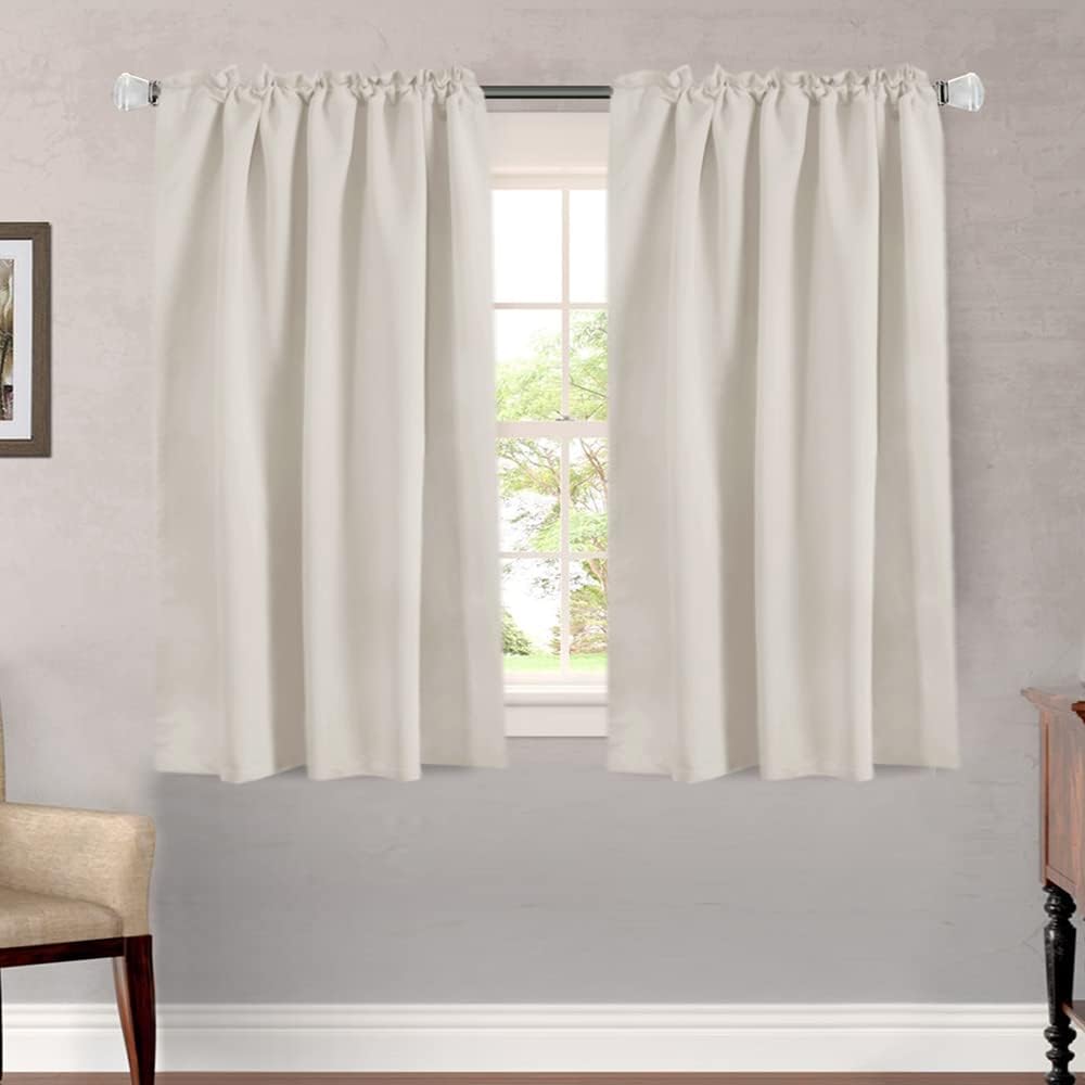 H.VERSAILTEX Light Reducing Curtains Thermal Insulated Window Treatment Panels Room Darkening Privacy Assured Drapes for Living…
