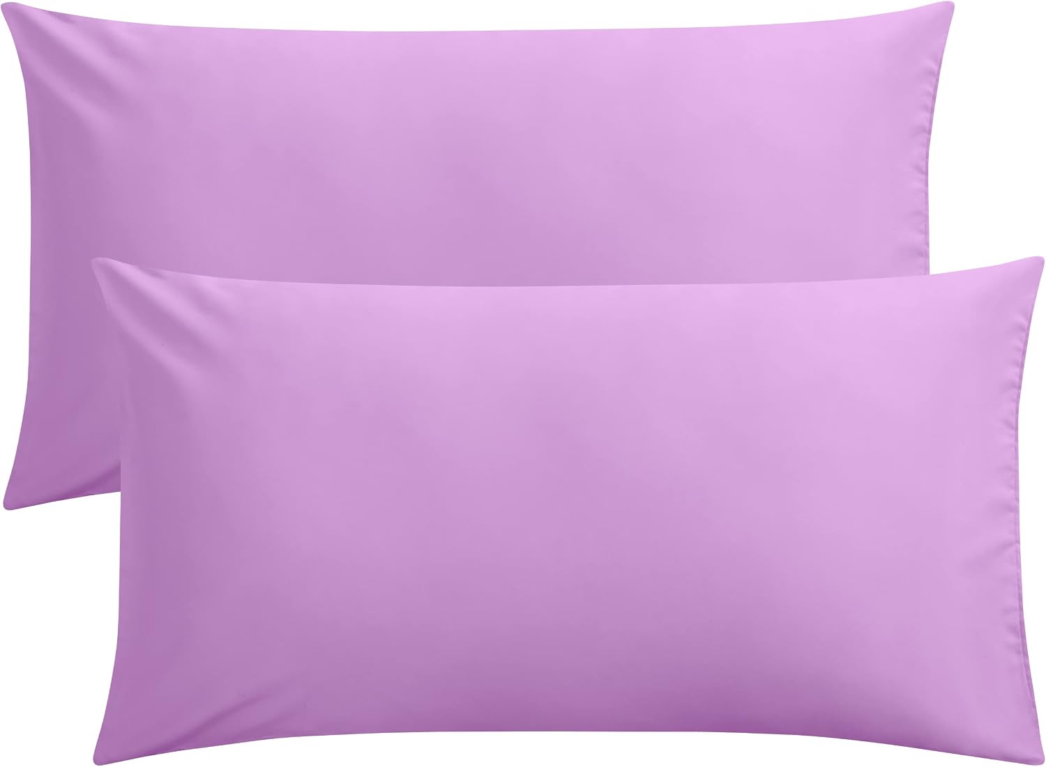 FLXXIE King Pillow Cases Set of 2, Soft Microfiber Pillow Covers with Envelope Closure, Wrinkle, Fade and Stain Resistant Pillowcases…