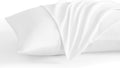 Ntbay Toddler Pillow Cases Set of 2, 2 Pack Brushed Microfiber 14x20 Pillow Cases, Soft, Wrinkle, Fade, Stain Resistant White Pillow Cases…