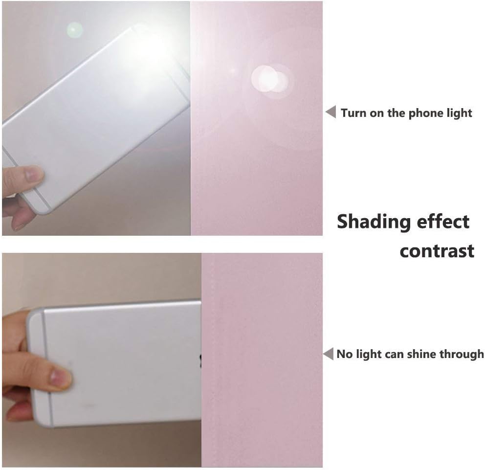 Nicetown 100% Blackout Window Curtain Panels, Heat and Cold Blocking Drapes with Black Liner for Nursery, 50" Thermal Insulated Draperies (…