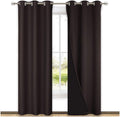Nicetown High End Thermal Curtains, Full Blackout Curtains 84 inches Long for Dining Room, Soundproof Window Treatment Drapes for Hall Room…