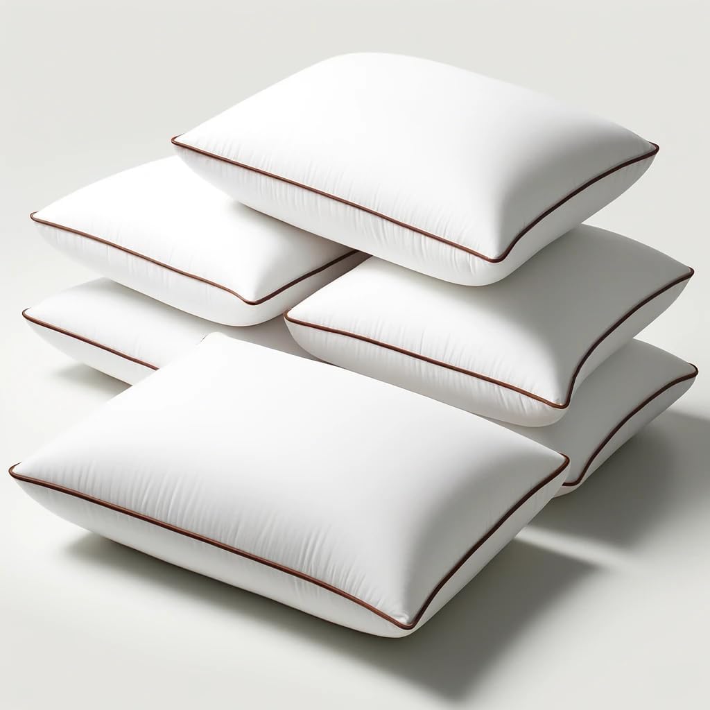 Luxury Hypoallergenic Sleeping Bed Pillows - Soft and Supportive - Premium Down Alternative Fill - Ideal for Side, Back, and Stomach…