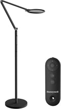 Honeywell LED Floor Lamp - F01BK SunturaluxTM Eye Caring Dimmable Standing Light with Remote, Bright Natural Daylight 5 Colors & 5…