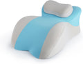 YouBath Reading Prone, Memory Foam Ergonomic Wedge Pillow for Bed Sitting Up Prone Pillow Face Down Sleep, Resting, Relaxing Back, with Rem…