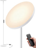 LED Floor Lamps, 2800Lm Standing Lamp Remote & Foot Switch with 1H Timer, 2700-6500K Stepless Dimmable Modern Pole Light for Bedroom…