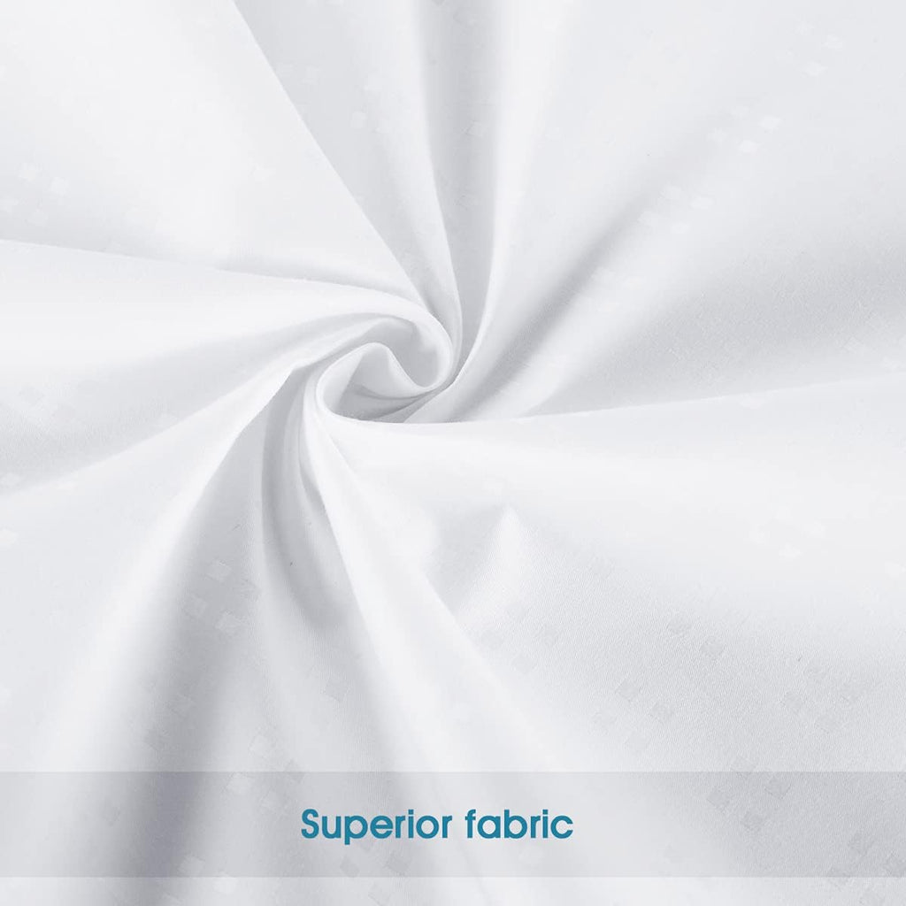 STONECREST Gusseted Pillow Protector - 1 PC, Zipper Premium Pillow Encasement Covers(400tc Dot Jacquard, Standard)