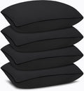Higoom King Size Bed Pillows for Sleeping 4 Pack, Luxury Hotel Pillows, Comfortable and Supportive, Machine Washable, Suitable for Stomach, Back…