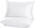 EIUE Hotel Collection Bed Pillows for Sleeping 2 Pack Queen Size, Pillows for Side and Back Sleepers, Super Soft Down Alternative…