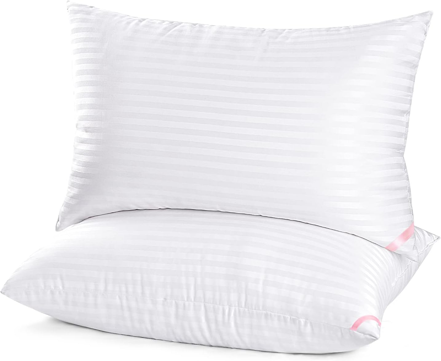 EIUE Hotel Collection Bed Pillows for Sleeping 2 Pack King Size, Pillows for Side and Back Sleepers, Super Soft Down Alternative Microfiber…