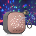 Junificent Portable White Noise Sound Machine with Star Projector | Sound relaxation Calm Music Machine Baby Sleep Soother with Hook for…
