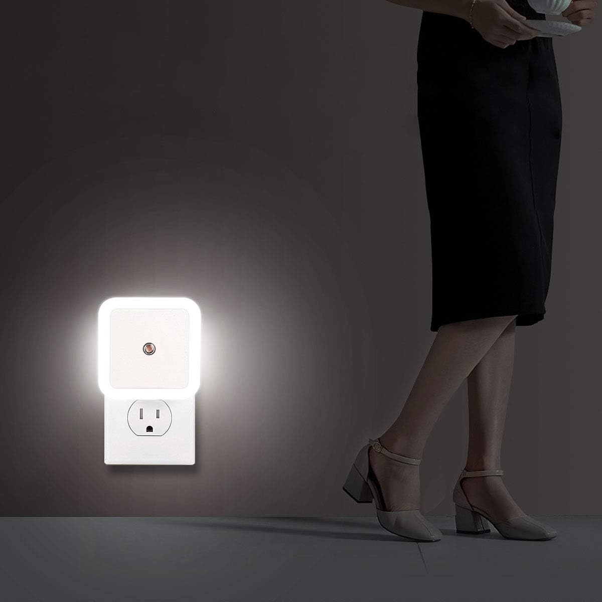 Sujeet Night Light, Night Lights Plug into Wall 8-Pack, Nightlight Plug in Night Light, Dusk to Dawn Night Lamp Led (Soft White)