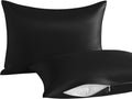 Ntbay 2 Pack Pillows with Stain Pillowcases, Soft Cotton Down Alternative 13x18 Zippered Pillows for Sleeping in Crib Bed - Machine Washabl…