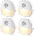 Lyridz Plug in Night Light with Motion Sensor and Dusk to Dawn Sensor, Dimmable Warm Nightlight with 1-50lm Adjustable Brightness Indoor…