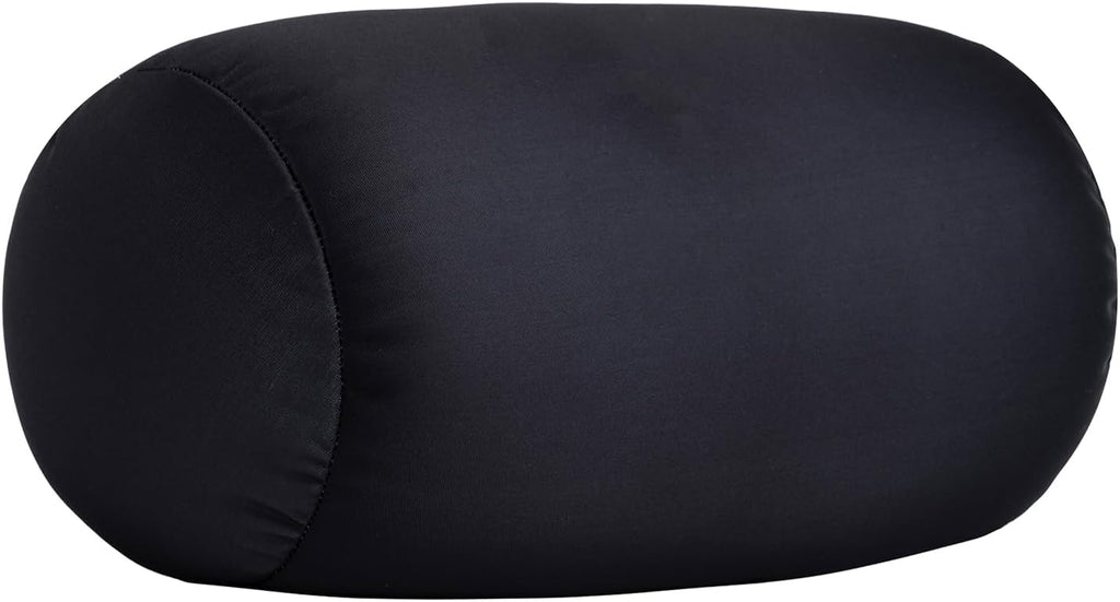 Squishy Microbead Neck Pillow, 7Inch x 12Inch Soft Travel Body Bed Pillow Bean Pillow for Kids Adult Chair Sleeping Car Seat, Fun…