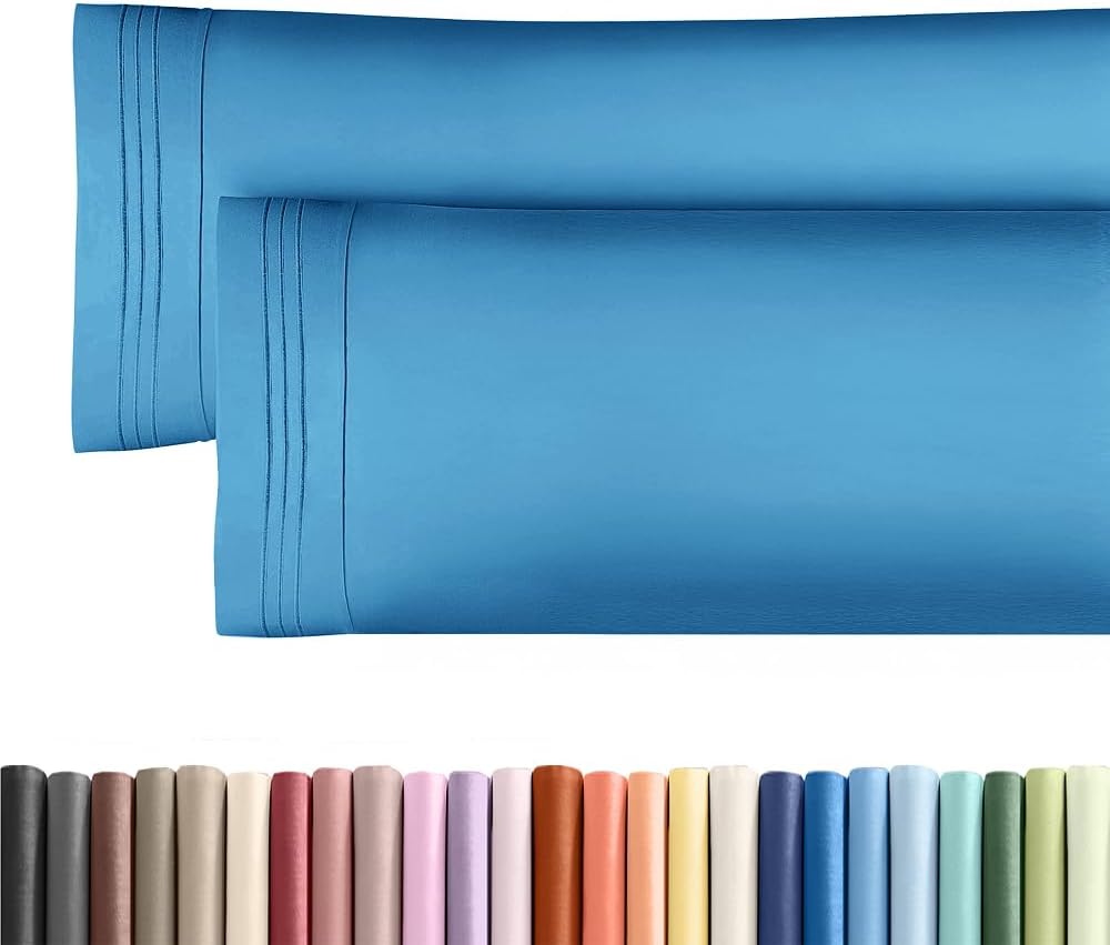 Body Pillowcases Set of 2-20x54 Long Body Pillow Case - Soft Body Pillow Cover for Sleeping & Side Sleepers - Comfy, Breathable & Wrinkle…