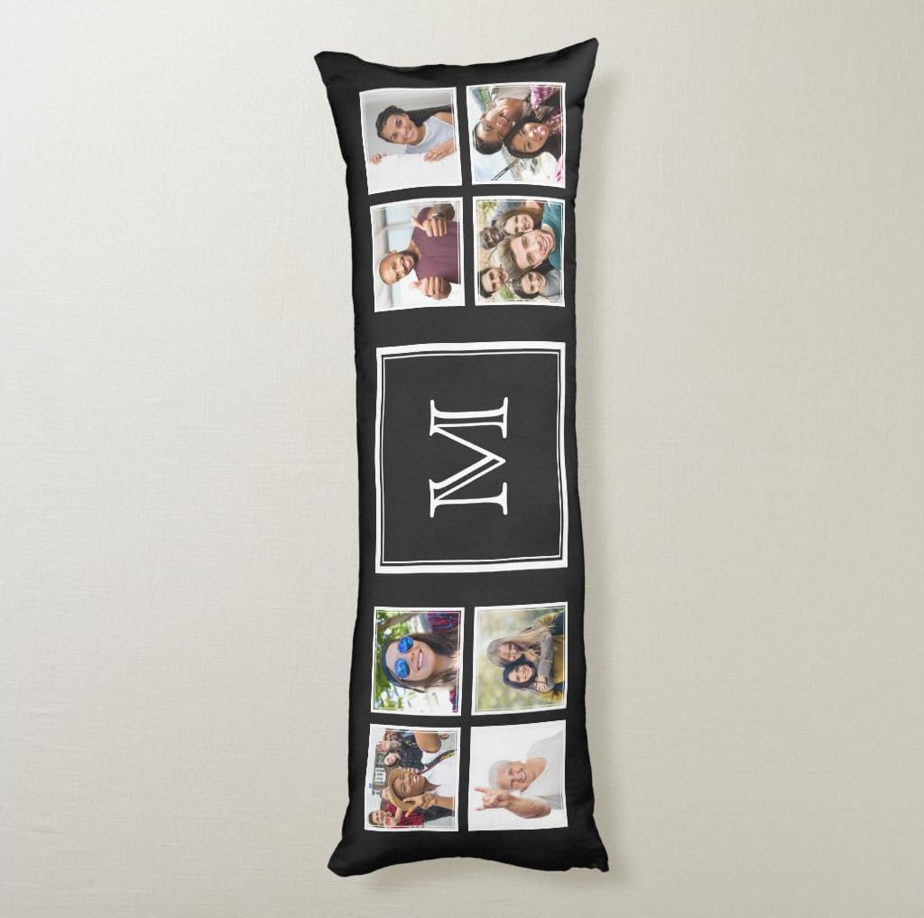 Shop&Three Custom Design Photos or Text Outdoor/Indoor Throw Pillowcase, Personalized Gifts Pet Photo Pillow, Love Photo Throw…
