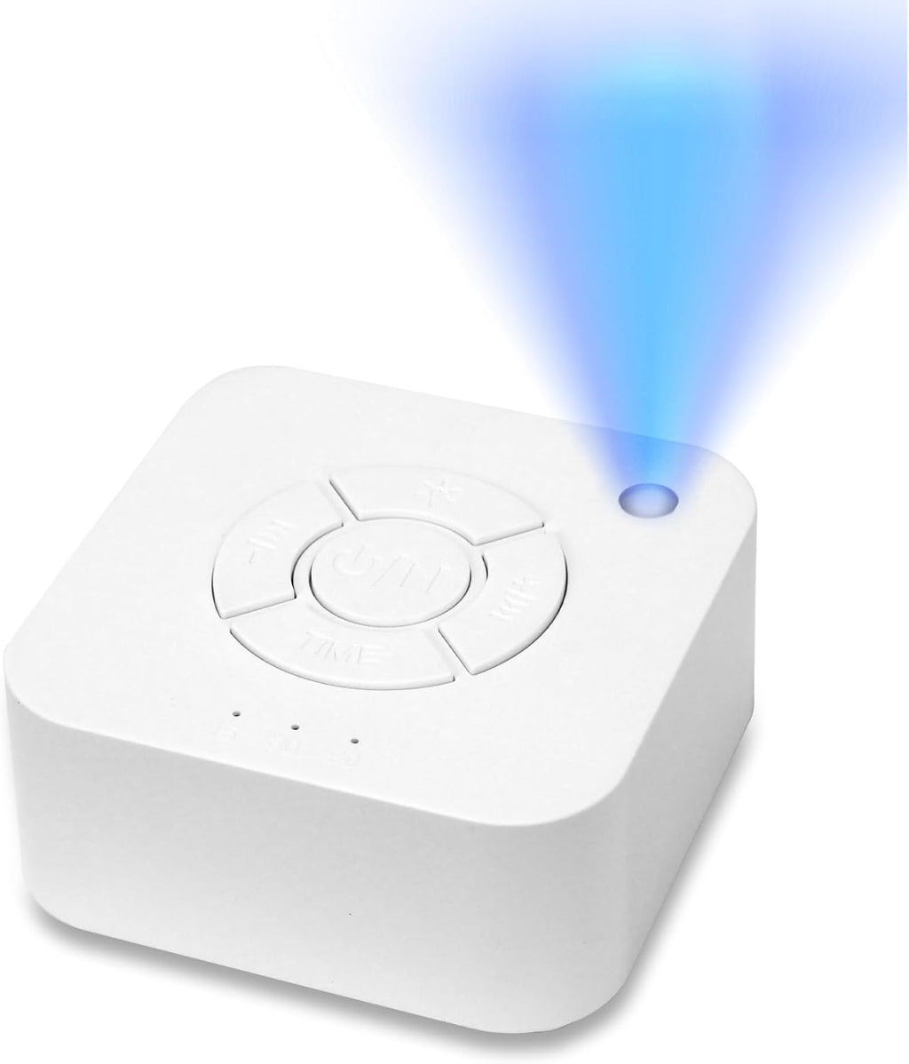 Rukico White Noise Sleep Machine, for Adults & Babies,9 Soothing Sounds, White Noise, Ocean Waves, Rain, etc, Rechargeable, Porta…