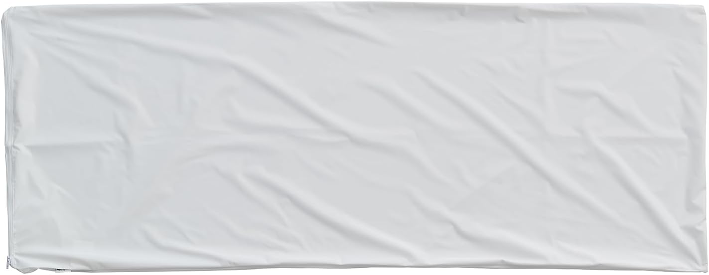 Kingnex Waterproof Down Feather Proof Body Pillow Protectors for 20x54 Pillow Zippered Plain Pillow Cover White 1 Pack Only 21x55 1 Pack Wh…