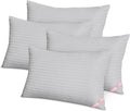 EIUE Bed Pillows for Sleeping 4 Pack, Pillows for Side and Back Sleepers, Super Soft Down Alternative Microfiber Filled Pillows (Light…