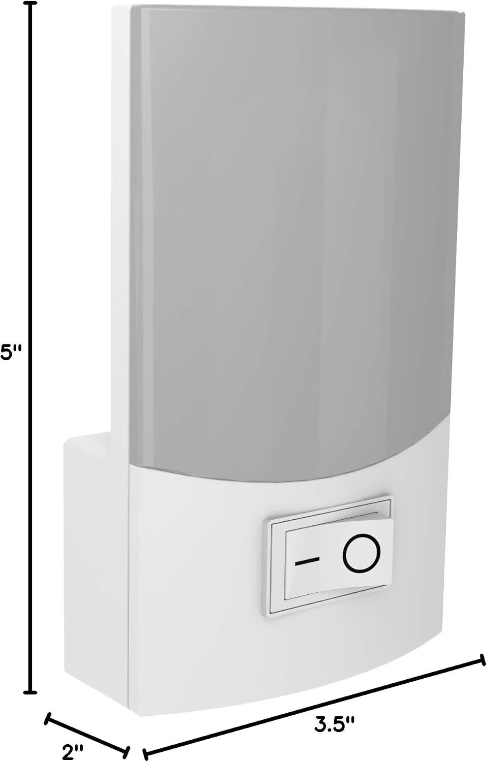 STANLEY LED Night Light with On/Off Switch Plug in Design for Indoor Use Bedrooms Hallways Bathrooms and Kitchens