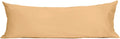Sunflower Body Pillowcase 100% Cotton Long Pillow Cover/Case Envelope Closure 1 Pack, 20×54 inches Desert Mist, Soft and Breathable