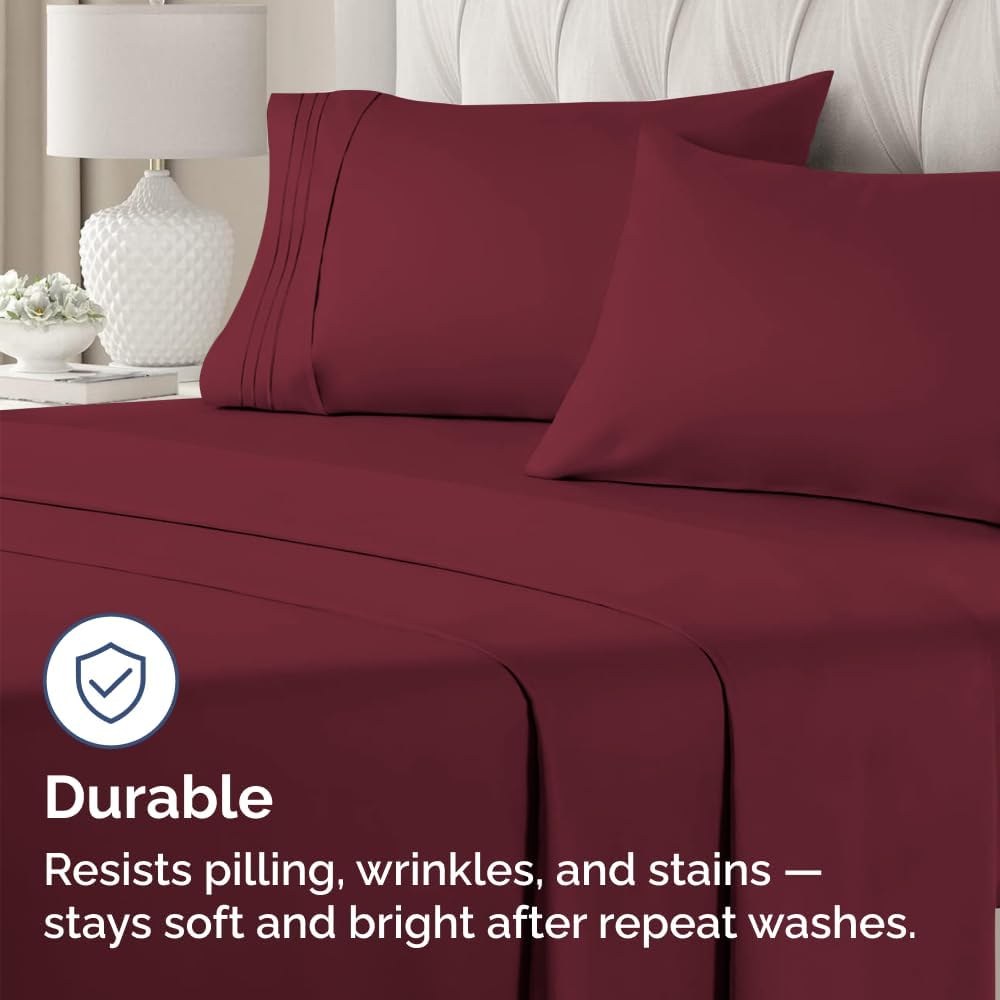 Standard Pillow Cases Set of 4 - Ultra Soft Hotel Quality Pillowcase Covers - Comfy Bedding for Women, Men, Kids & Teens - Machine…