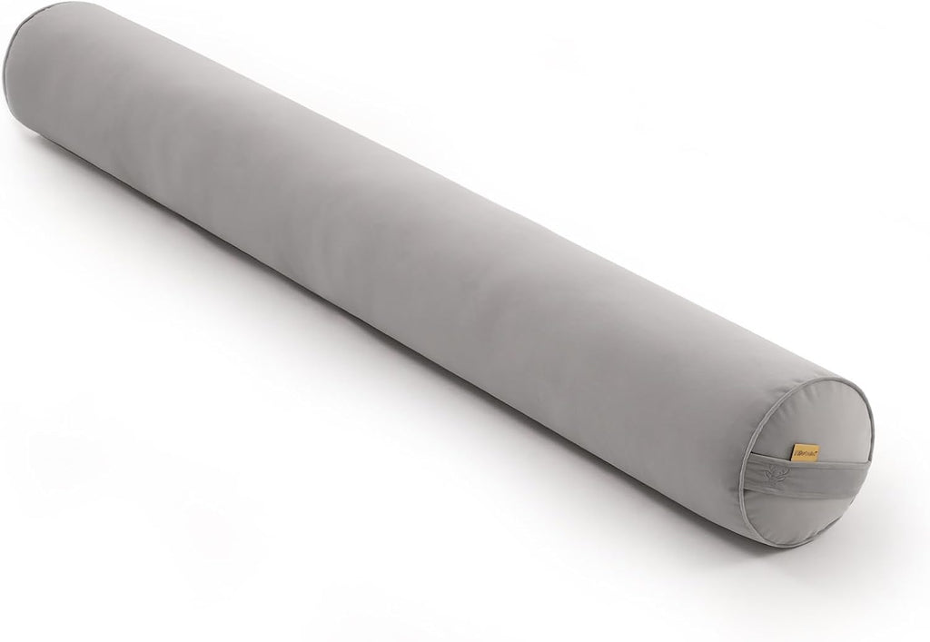 Body Pillow for Adults, Long Round Pillow, Big Cylindrical Pillow, Large Full Bolster Pillows for Side Sleepers (Zinc Gray, 59"*7.87")