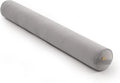 Body Pillow for Adults, Long Round Pillow, Big Cylindrical Pillow, Large Full Bolster Pillows for Side Sleepers (Zinc Gray, 59"*7.87")