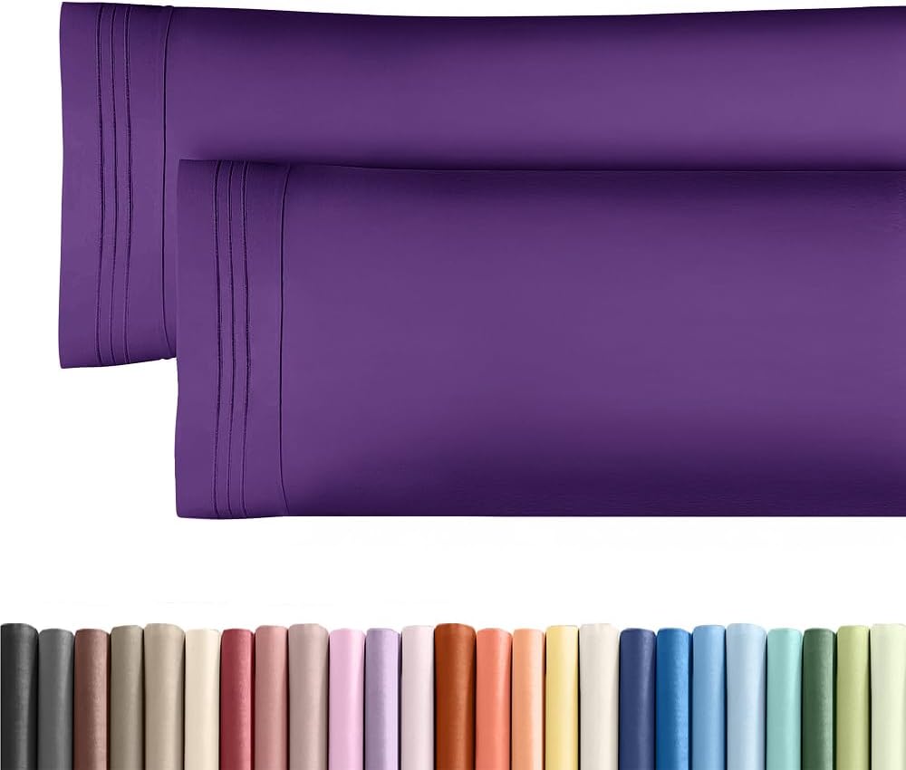 Body Pillowcases Set of 2-20x54 Long Body Pillow Case - Soft Body Pillow Cover for Sleeping & Side Sleepers - Comfy, Breathable, Wrinkle…