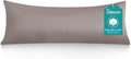 Oubonun 100% Cotton Body Pillowcase - 800 Thread Count/21x54, Moisture Absorbent and Breathable, Hotel Body Pillow Cover for All Seasons, C…
