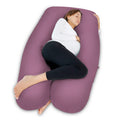 Meiz Pregnancy Pillow, Cooling Silky Pregnancy Pillows for Sleeping, Full Body Maternity Pillow for Pregnant Woman with Cooling Silky Jersey…