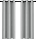 Yakamok Soft and Smooth Blackout Curtains for Bedroom - Grommet Thermal Insulated Room Darkening Curtains for Living Room, Set of 2…