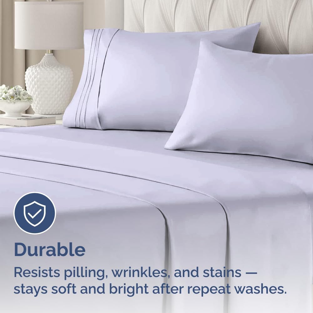 King Standard Pillow Cases Set of 4 - Soft Hotel Quality Pillowcase Covers - Comfy Bedding for Women, Men, Kids & Teens - Machine…
