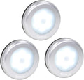 3 Pcs Motion Sensor Light Indoor, Searik Magnetic LED Night Light Battery Powered Step Lights Stair Closet Light Under Cabinet Lighting…