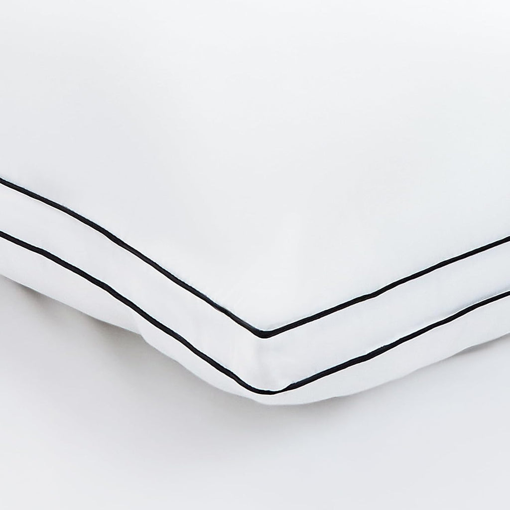 CozyLux Pillows Queen Size Set of 4, Soft and Supportive 3D Down Alternative Bed Pillow for Sleeping 4 Pack White, Luxury Hotel Quality Gus…