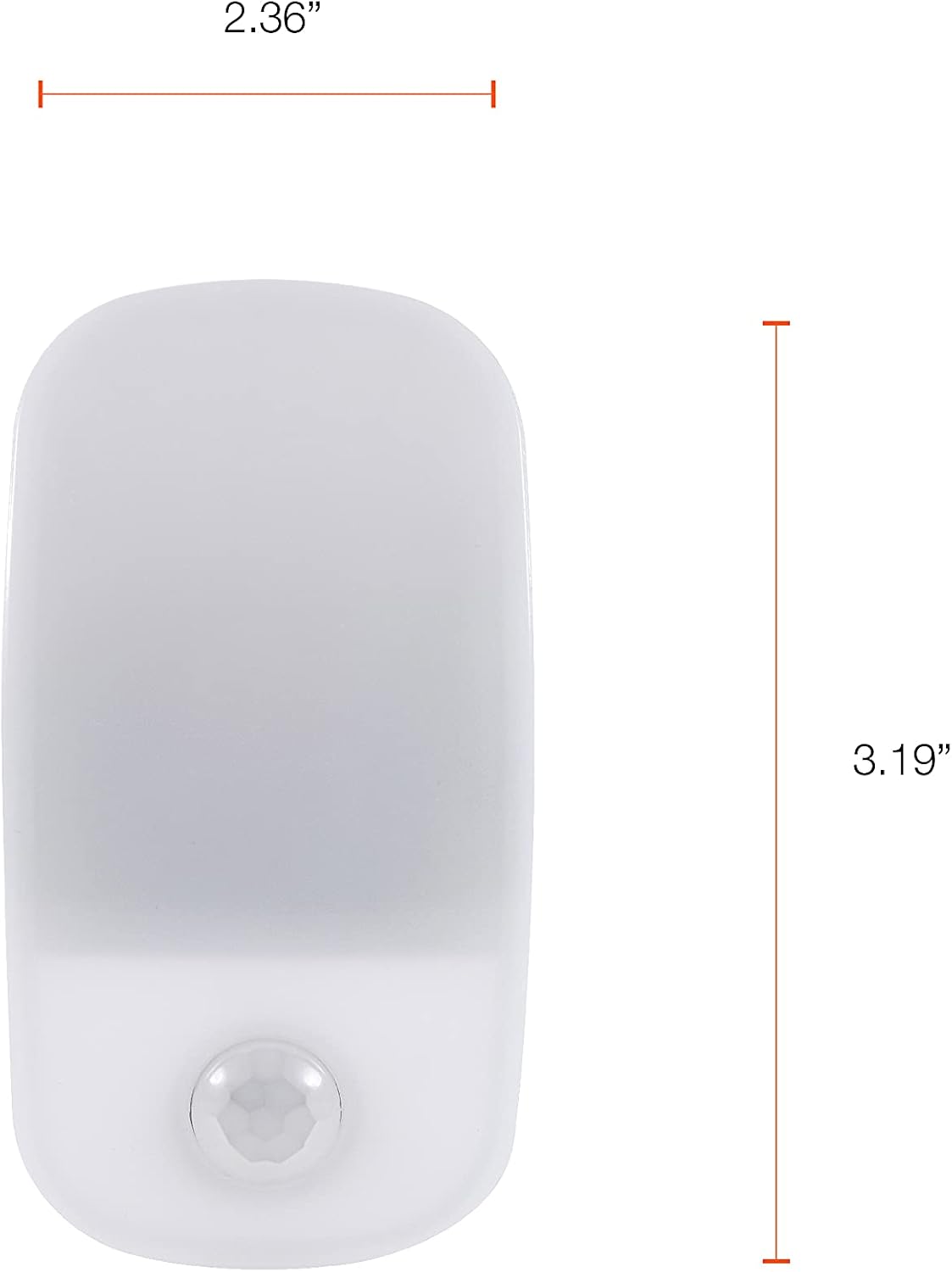 LEDVANCE Sylvania LED Mini Automatic Plug-in Night Light with Sensor, Motion Activated, Dusk to Dawn, Warm White, Plug-in Type - 4 Pack…