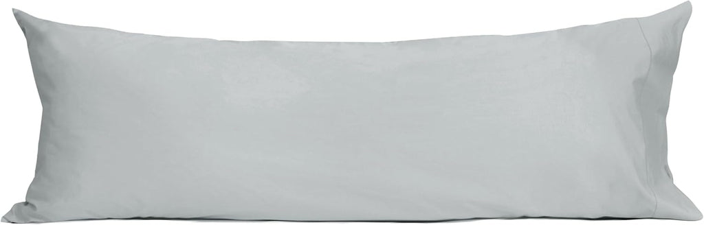 Sunflower Body Pillowcase 100% Cotton Long Pillow Cover/Case Envelope Closure 1 Pack, 20×54 inches Ultimate Gray, Soft and Breathable