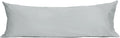 Sunflower Body Pillowcase 100% Cotton Long Pillow Cover/Case Envelope Closure 1 Pack, 20×54 inches Ultimate Gray, Soft and Breathable