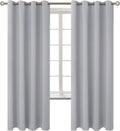 BGment Room Darkening Curtains 72 Inches Long - Grommet Thermal Insulated Drapes Window Treatment Curtains for Bedroom, 2 Panels, 52 x 72 I…