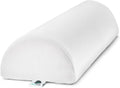 AllSettHealth AllSett everyday comfort Large Half Moon Bolster Pillow for Legs, Knees, Lower Back and Head, Lumbar Support Pillow for…