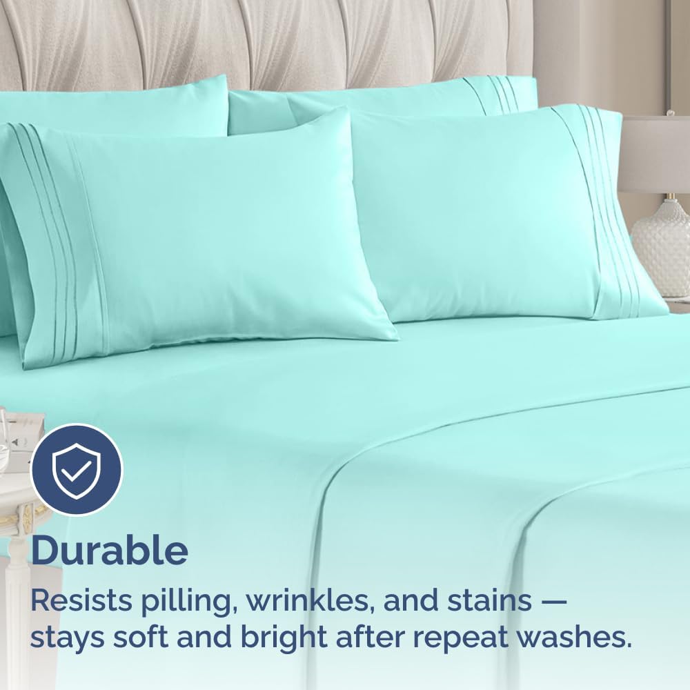 Standard Pillow Cases Set of 6 - Ultra Soft Hotel Quality Pillowcase Covers - Comfy, Cozy & Wrinkle Free - Shrink, Stain & Fade Resistant…