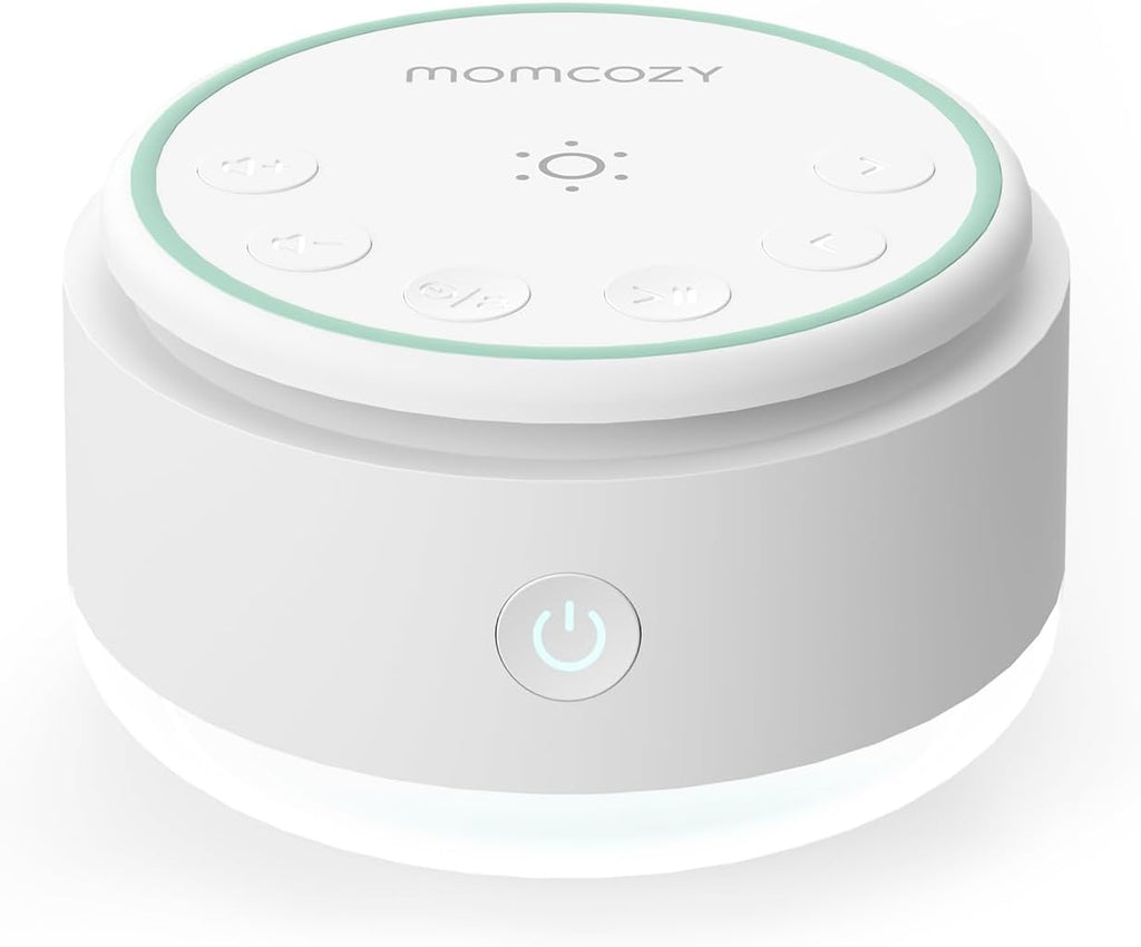 Momcozy Sound Machine for Baby | Portable White Noise Sound Machine for Sleep Rechargeable | 20 Sleep Sounds White Noise Machine with…