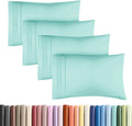 King Standard Pillow Cases Set of 4 - Soft Hotel Quality Pillowcase Covers - Comfy Bedding for Women, Men, Kids & Teens - Machine…