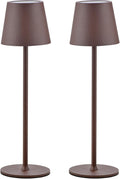 BGFHome Cordless Table Lamp LED Desk lamp,5000mAh Rechargeable Touch Night Light Wireless Minimalist Design…