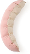 Peallow(Pat. Pend) – Long Round Body Pillow for Adults, Bolster Pillow for Sleeping, Soft and Supportive Pillow for Sleeping & Lumbar…