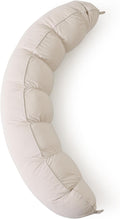 Peallow(Pat. Pend) – Long Round Body Pillow for Adults, Bolster Pillow for Sleeping, Soft and Supportive Pillow for Sleeping & Lumbar…