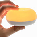 Baby Night Light, 0 Blue-Light Nursery Egg Light for Breastfeeding, Flip Design, Soft BPA Free, 3 Colors & Dimming, Rechargeable Portable…