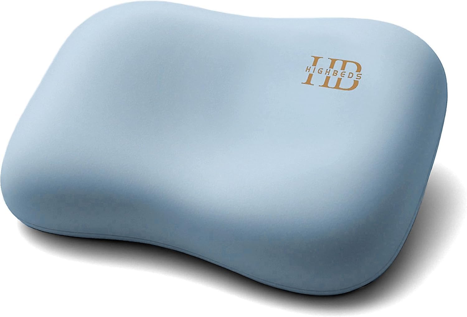 HighBeds Cervical Neck Pillow - Side Sleeper Pillow for Neck, Soft Ergonomic Memory Foam Pillows Ice Silk Zipperless Pillowcase, Eco-Frien…